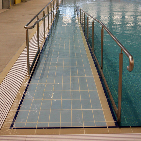 Light Blue Antiskid in use