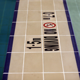 ivory-dk-blue-ribbed-nosing In Use